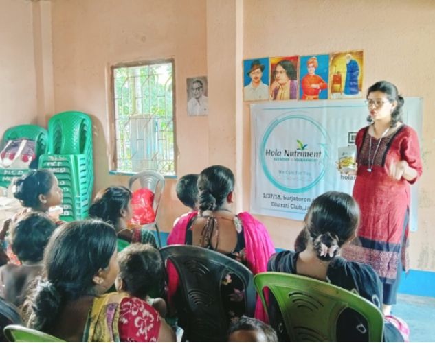 <b>Empowering Urban Slum Mothers through Nutrition Education</b>